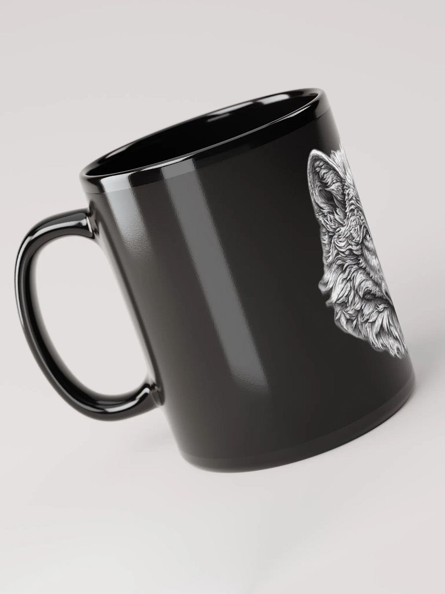 Enchanted Wolf's Gaze glossy Mug product image (3)