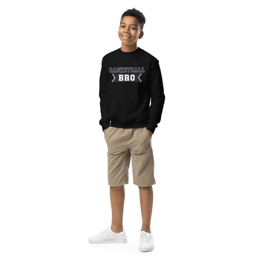 "Basketball Bro" Youth Sweatshirt product image (2)
