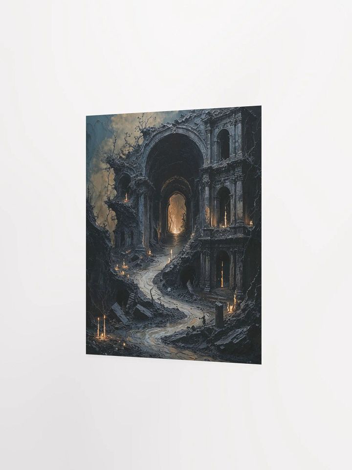 Dark Ruins Matte Poster product image (9)