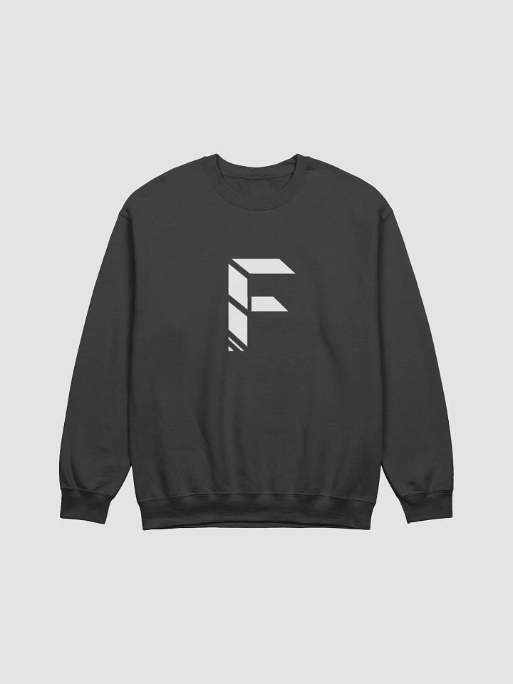 White On Black Sweatshirt product image (1)