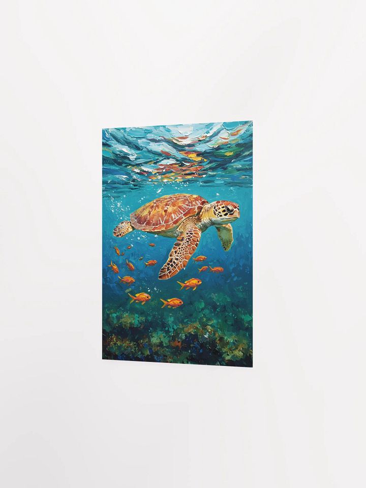 Sea Turtle: Ancient Mariner of the Reef Poster product image (11)