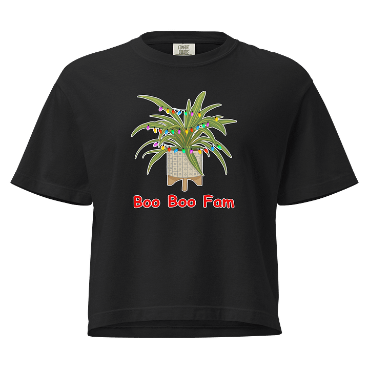 Women's Dragon Plant Christmas Lights Boxy Tee product image (1)