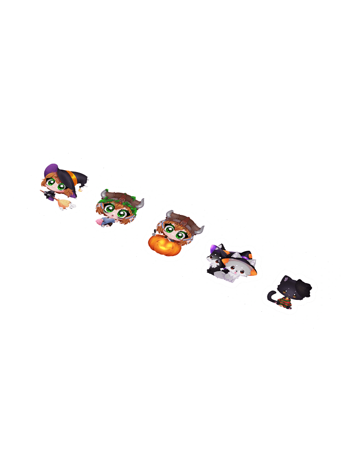Halloweenie 2025 Stickers Set product image (1)