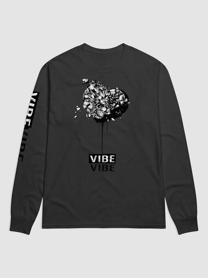 Vibe Stone Heart Long Sleeve product image (1)