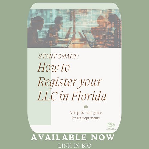 🚀 Ready to turn your idea into a legit business? 
Start your LLC with confidence! My new eBook walks you step-by-step to make...