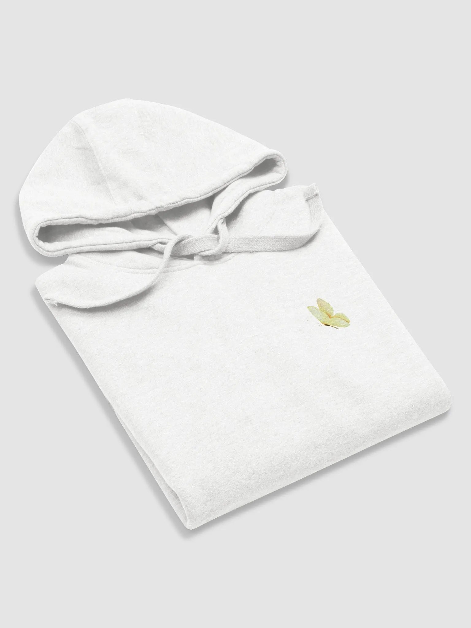 Motivational Just Believe In Yourself Soft Hoodie Yellow Watercolor Butterflies Pretty Nature product image (17)