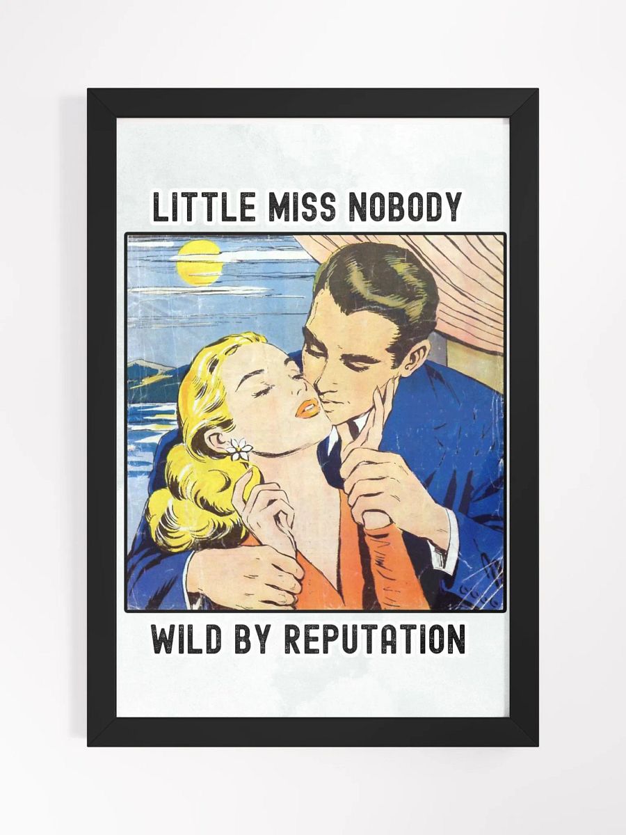 LITTLE MISS NOBODY - WILD BY REPUTATION WALL ART product image (1)
