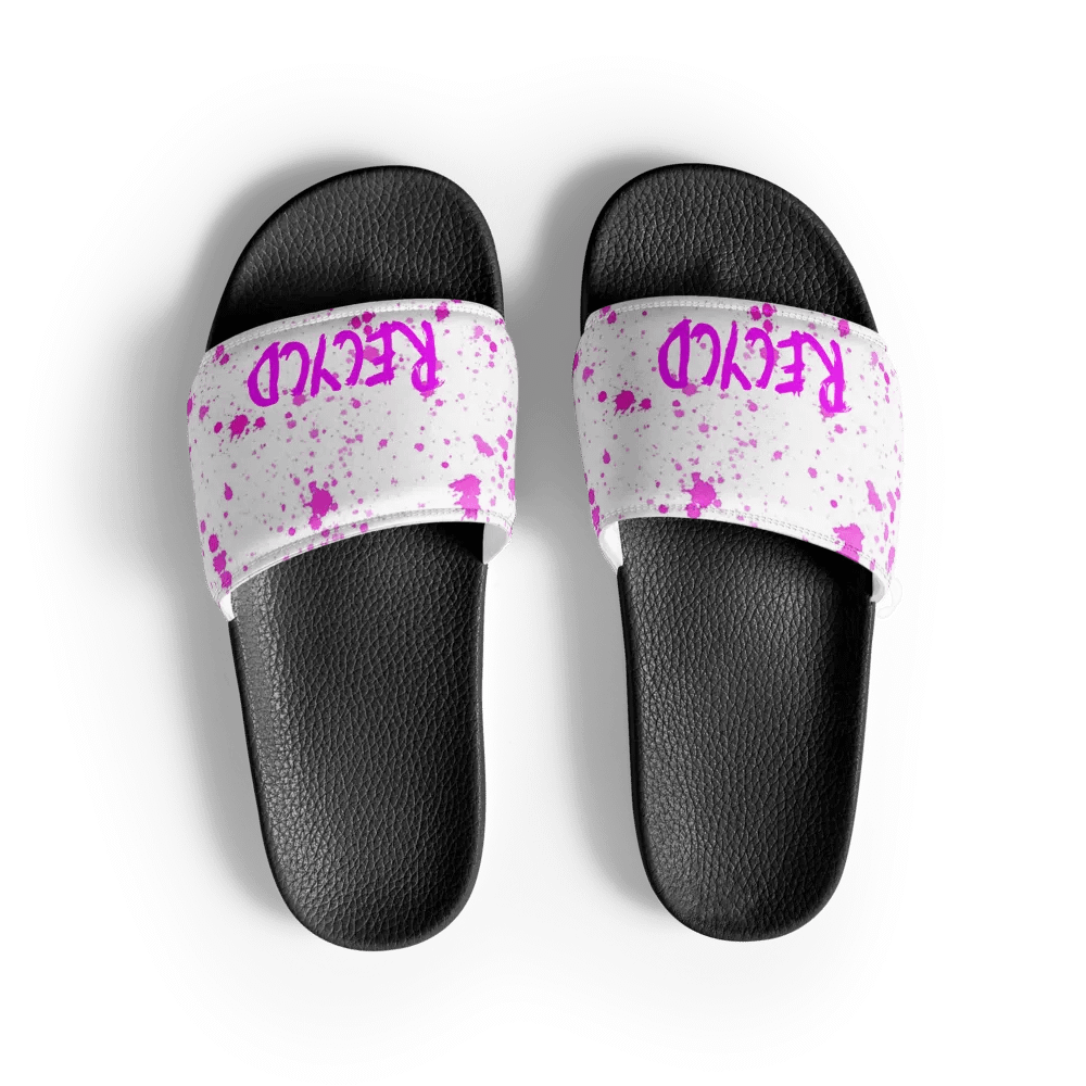 Pink Splatter Rec Slides product image (1)