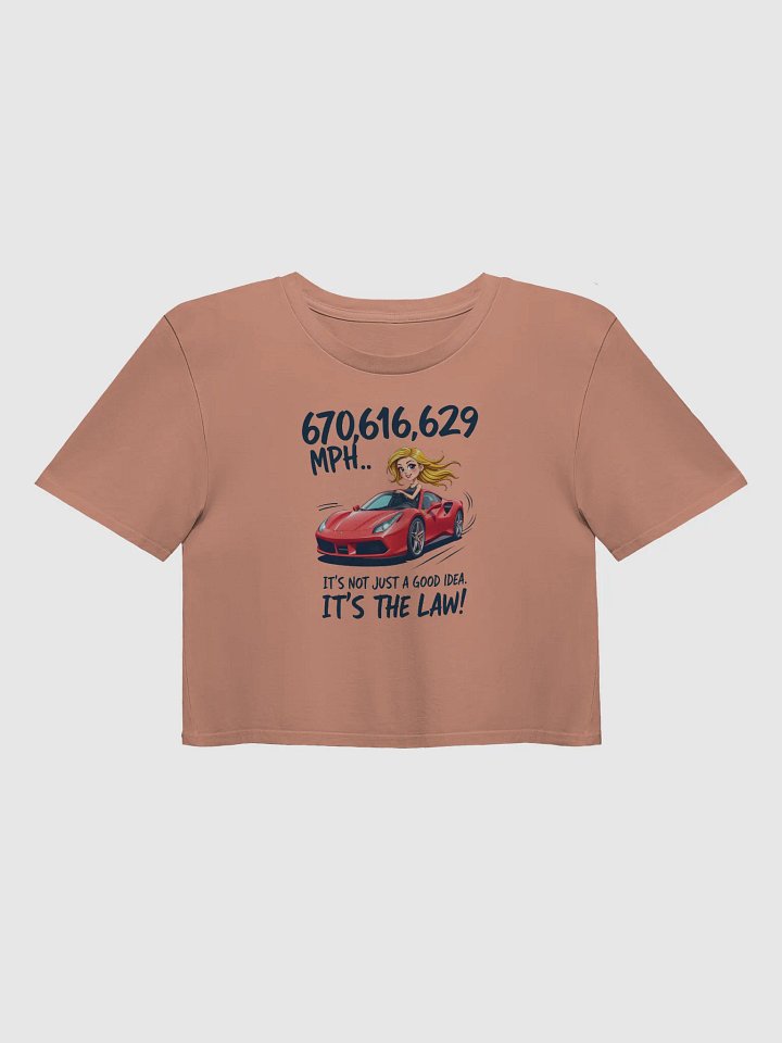 Blonde Speedster Crop Top product image (4)