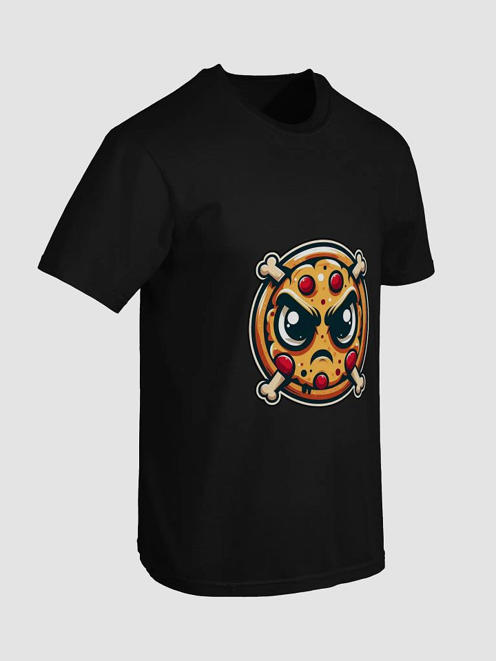 Fierce Pizza Face Cotton Tee product image (2)
