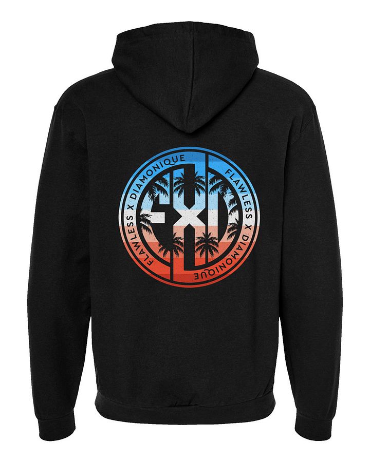 FXD Black Hoodie w/Beach Logo product image (2)