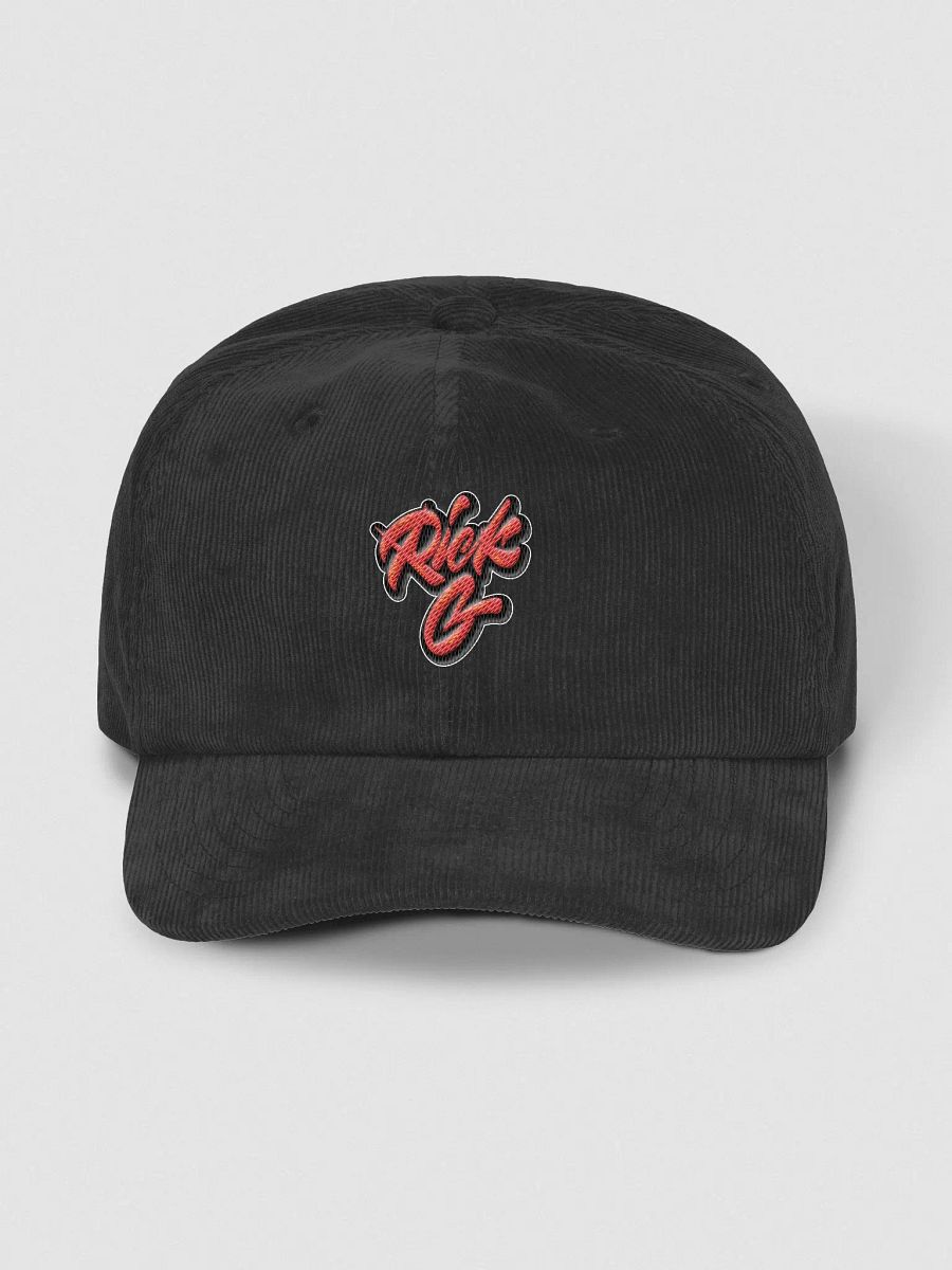 Rick G Embroidered Corduroy Hat product image (2)