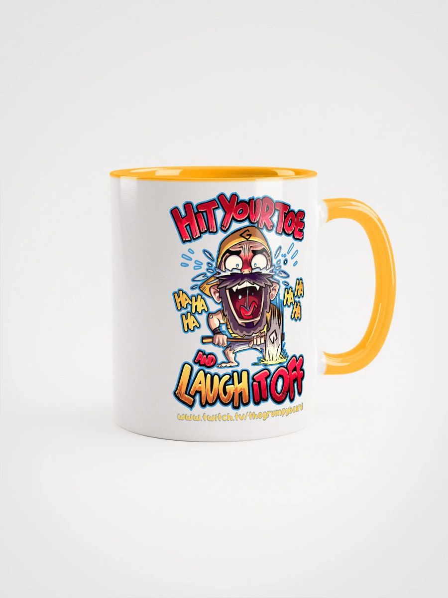 Hit your toe & laugh it off - Ceramic Mug with Color Inside product image (36)
