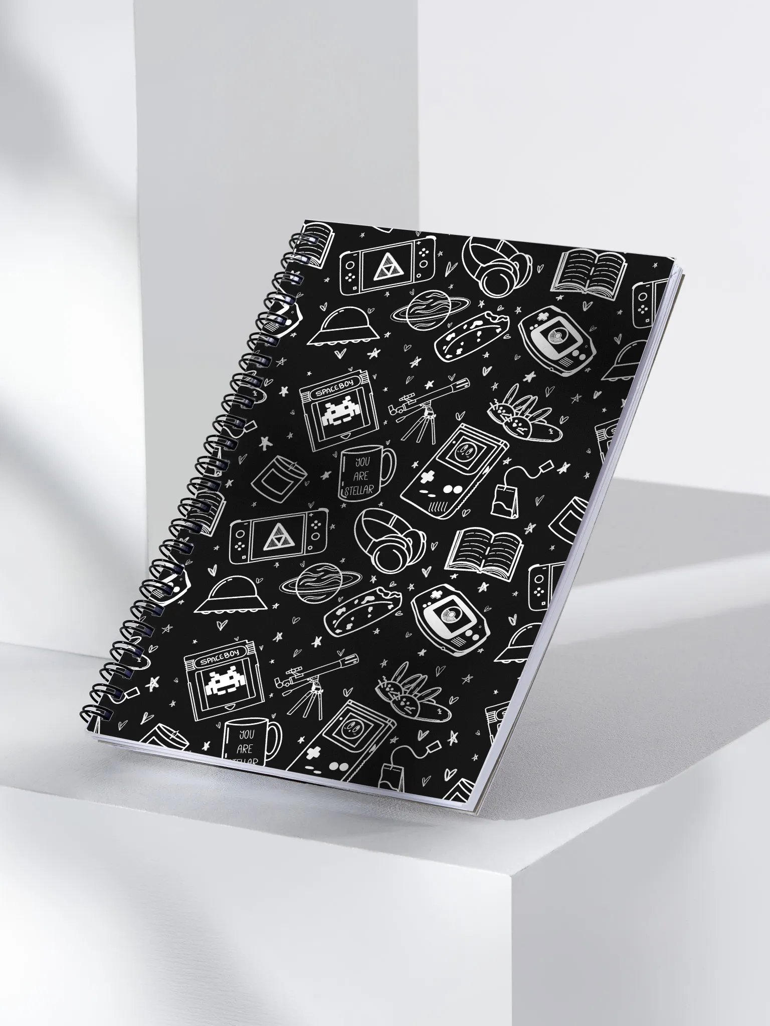 Doodle Spiral Notebook product image (3)