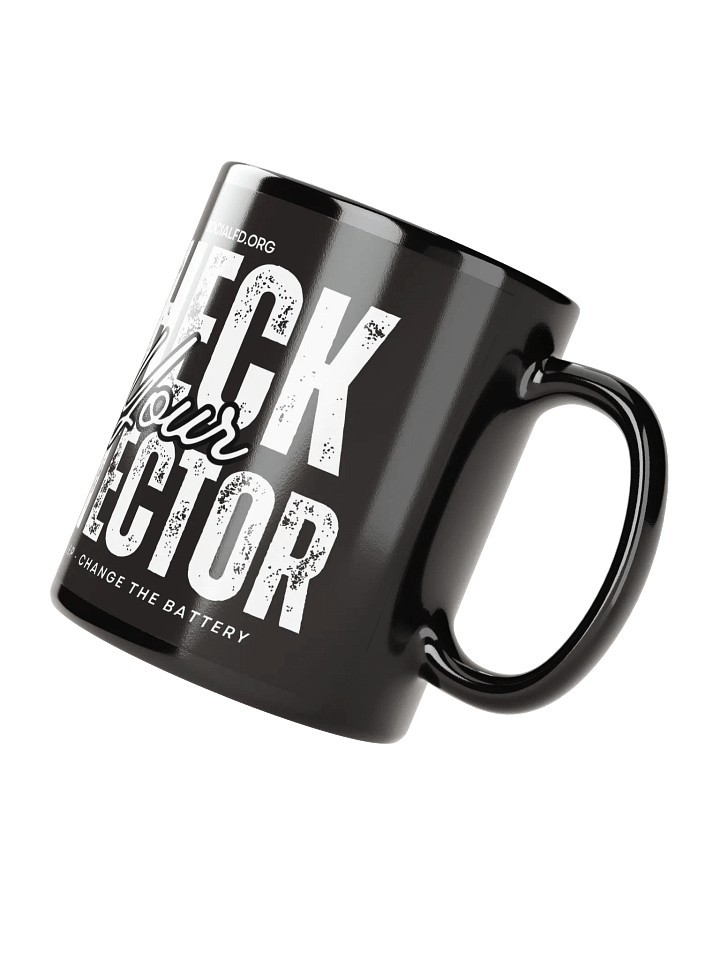 Check Your Smoke Detector Illustration Mug product image (4)