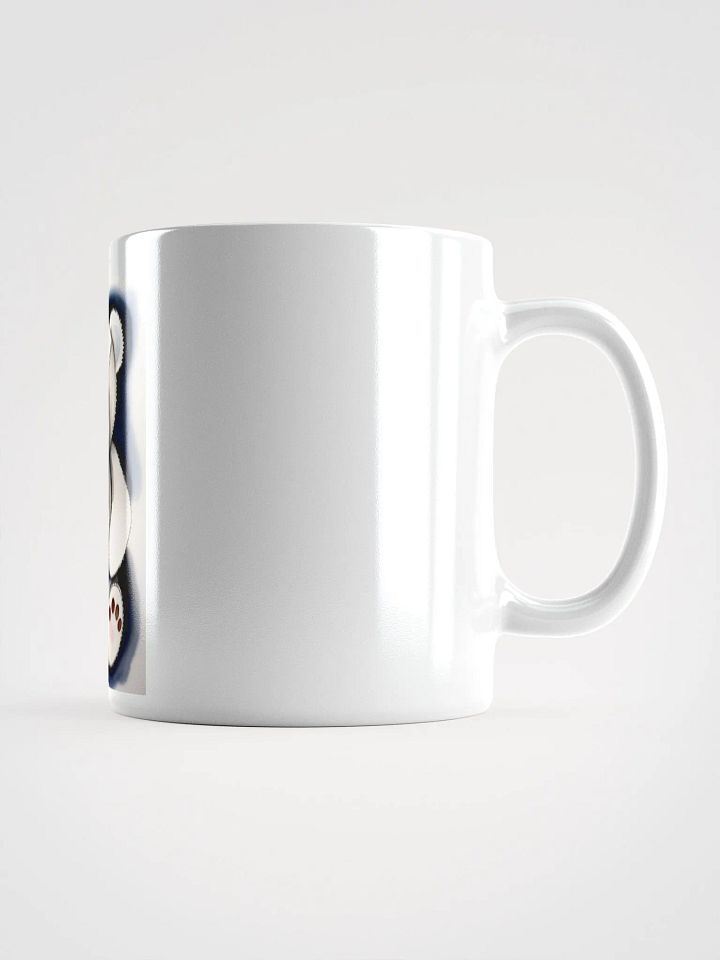 Smiling Teddy Bear White Glossy Mug product image (2)