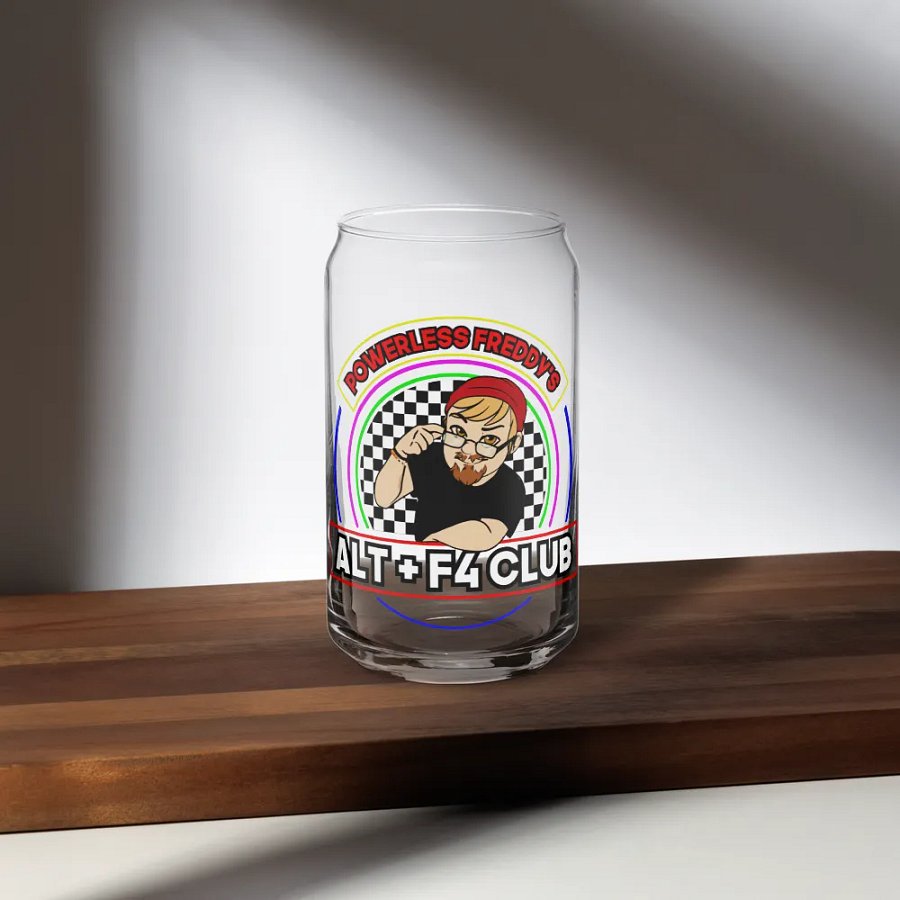 ALT + F4 Club Can-Shaped Glass product image (35)