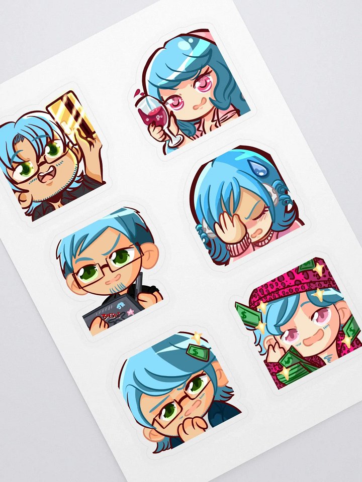 Asouki Family Sticker Sheet product image (1)