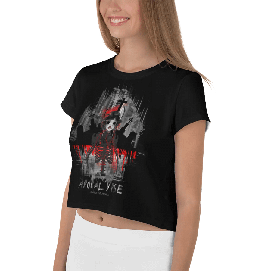 Apocalyptic Vision All-Over Crop Tee product image (3)