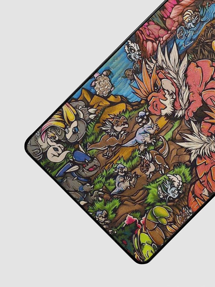 Jurassic Island Stitched Deskmat product image (2)