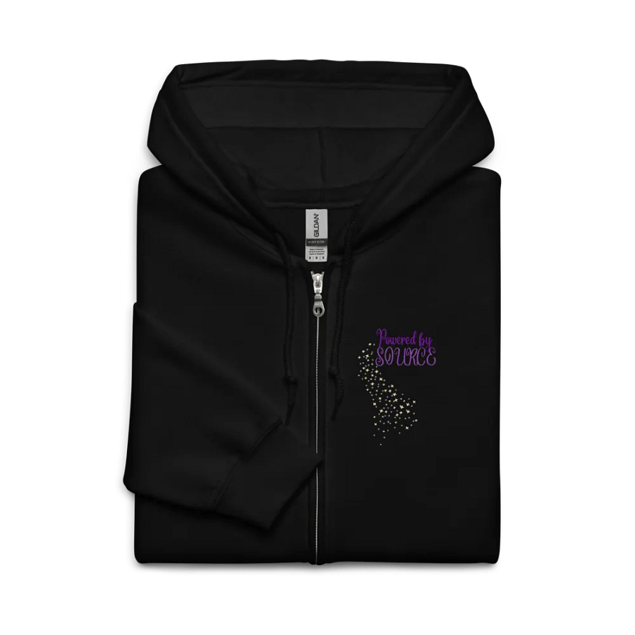 Powered by SOURCE Zip Hoodie product image (6)
