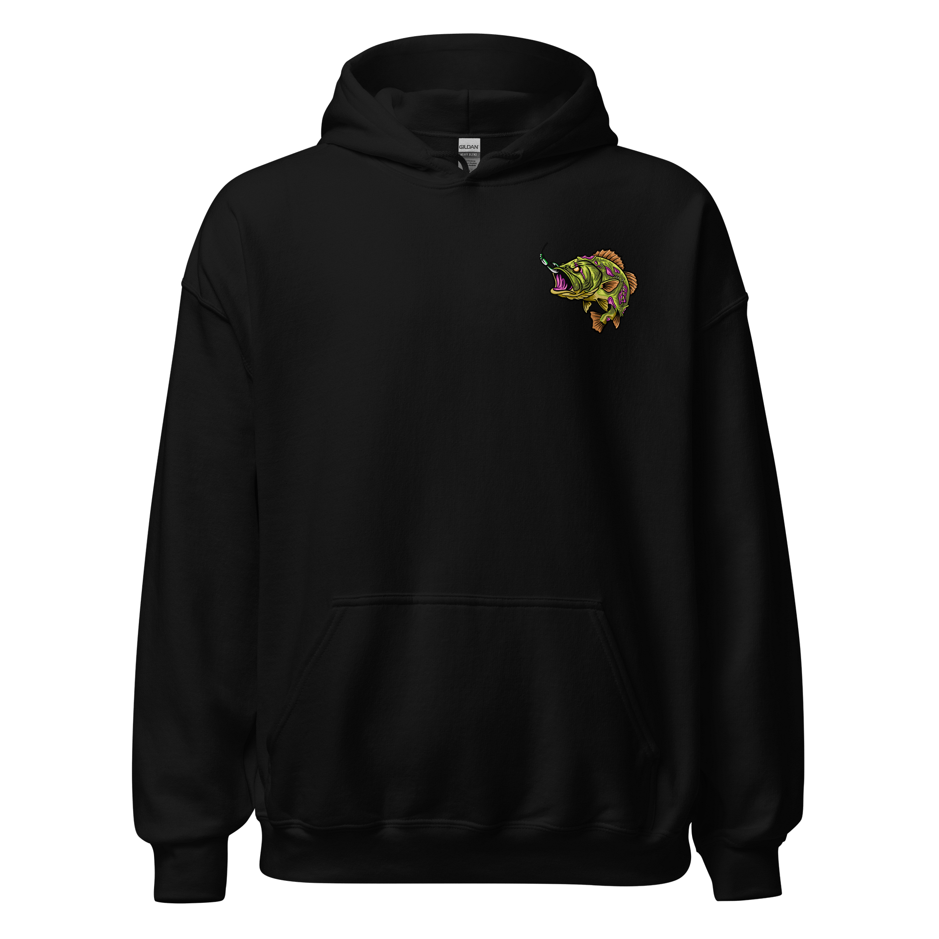 “GOTCHA BITCH” Zombie Fish pullover Hoodie product image (1)