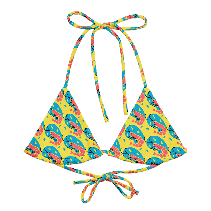 Aqua Dreams All-Over Bikini Top product image (2)