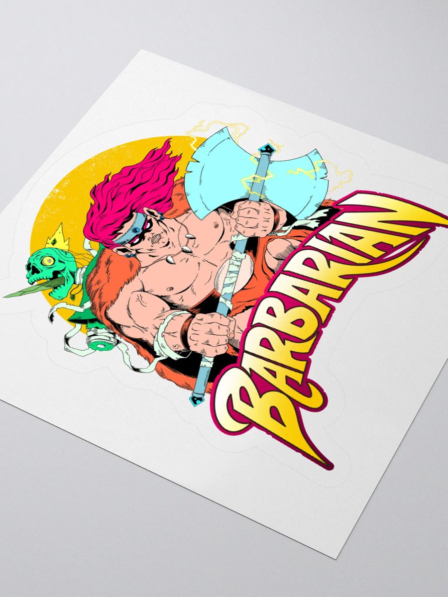 Dark Fantasy Barbarian - Sticker product image (8)