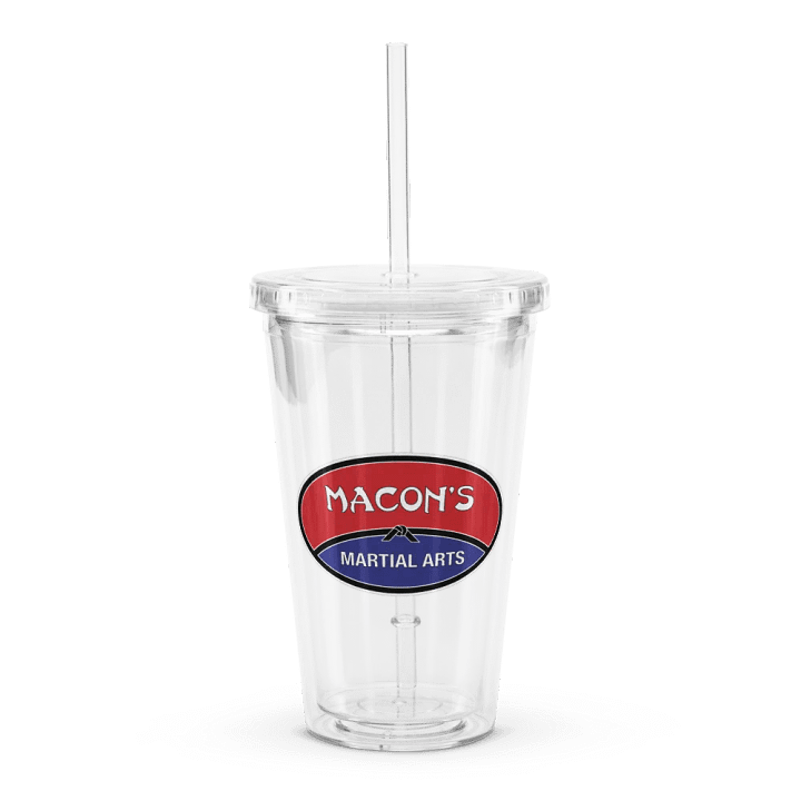 Double Wall Clear Plastic Tumbler (16 oz) product image (1)
