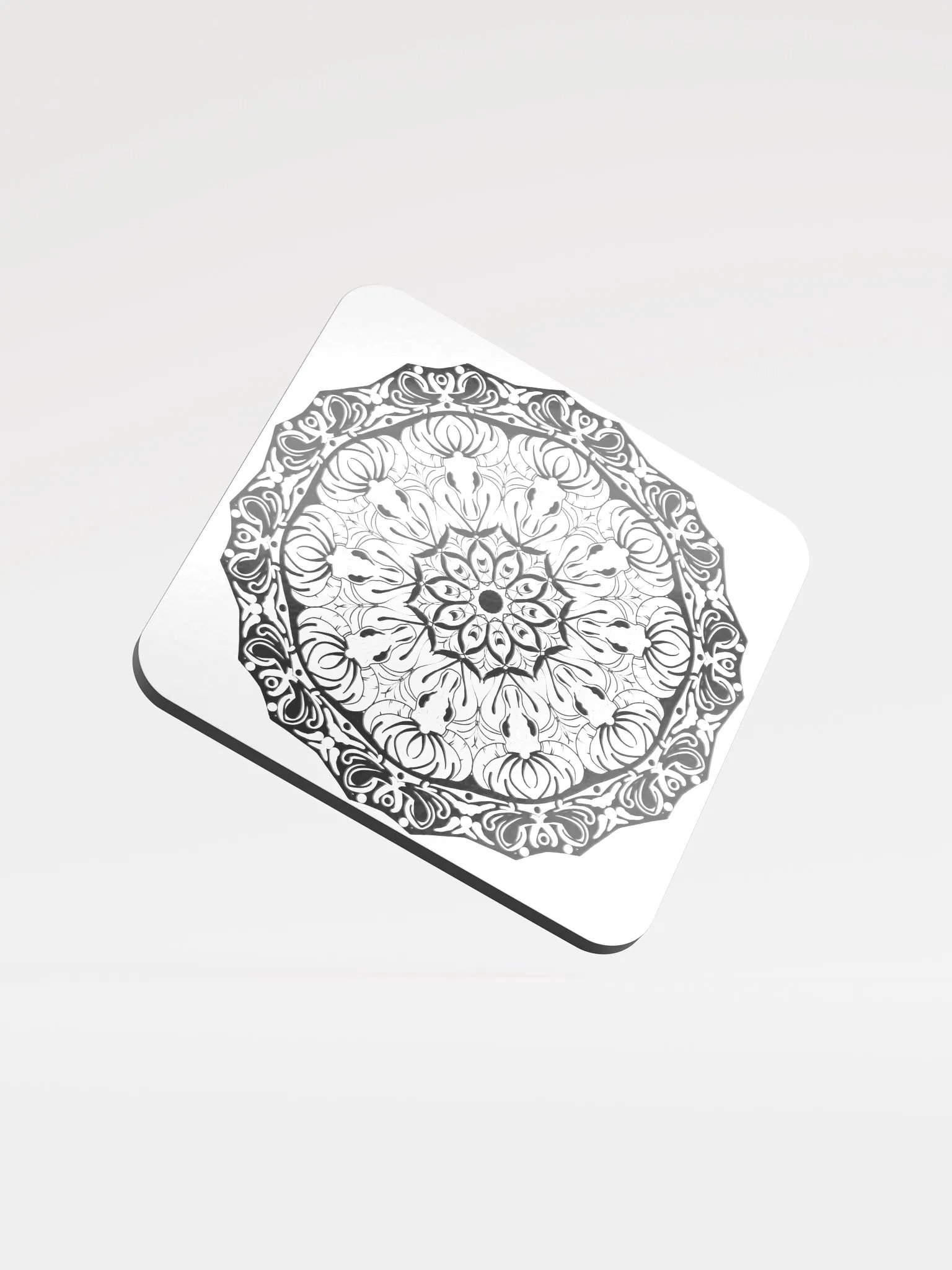 Ornate Opulence Glossed Coaster product image (1)