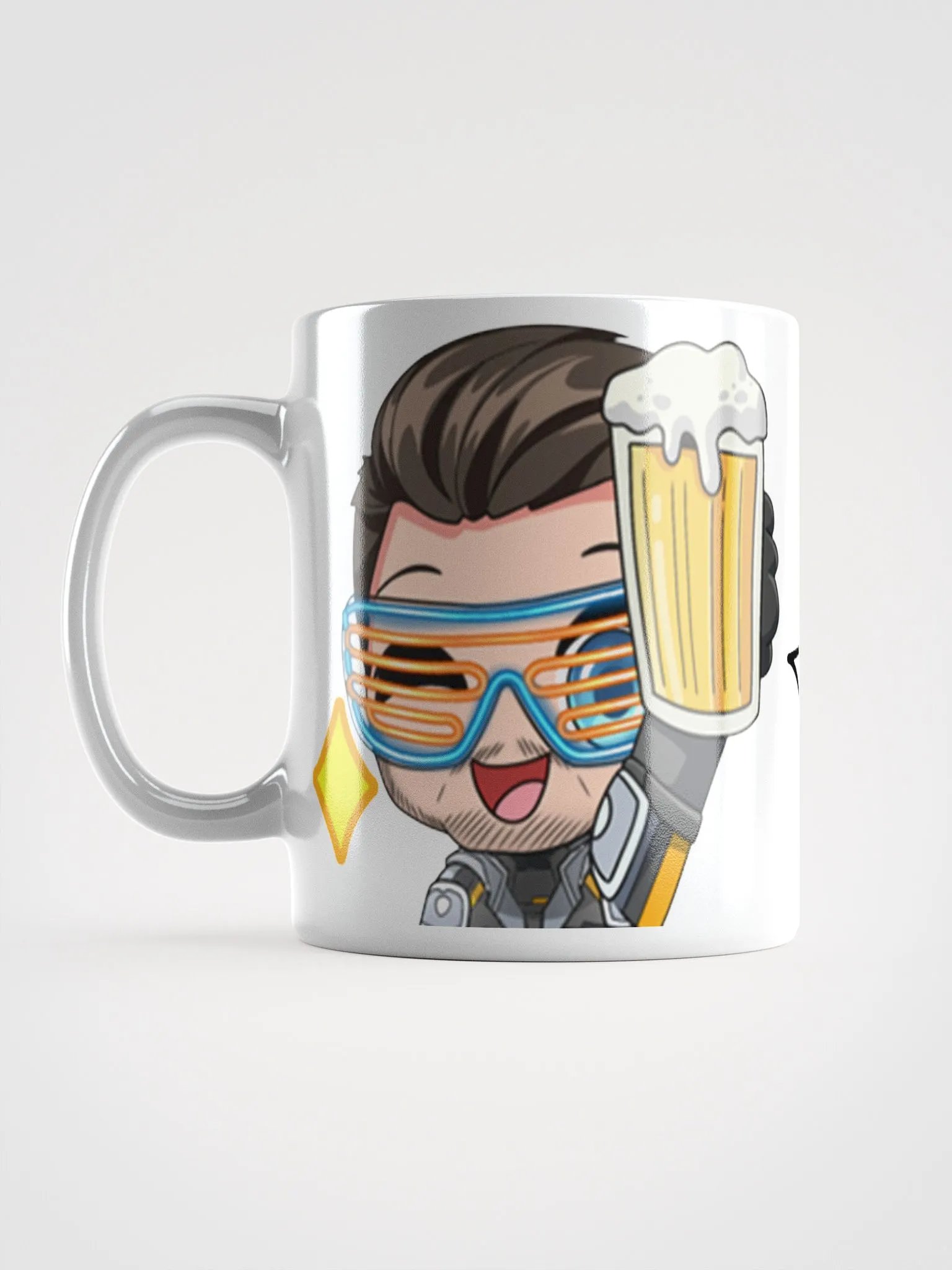 Cheers Coffee Mug: Now includes actual people size! product image (5)