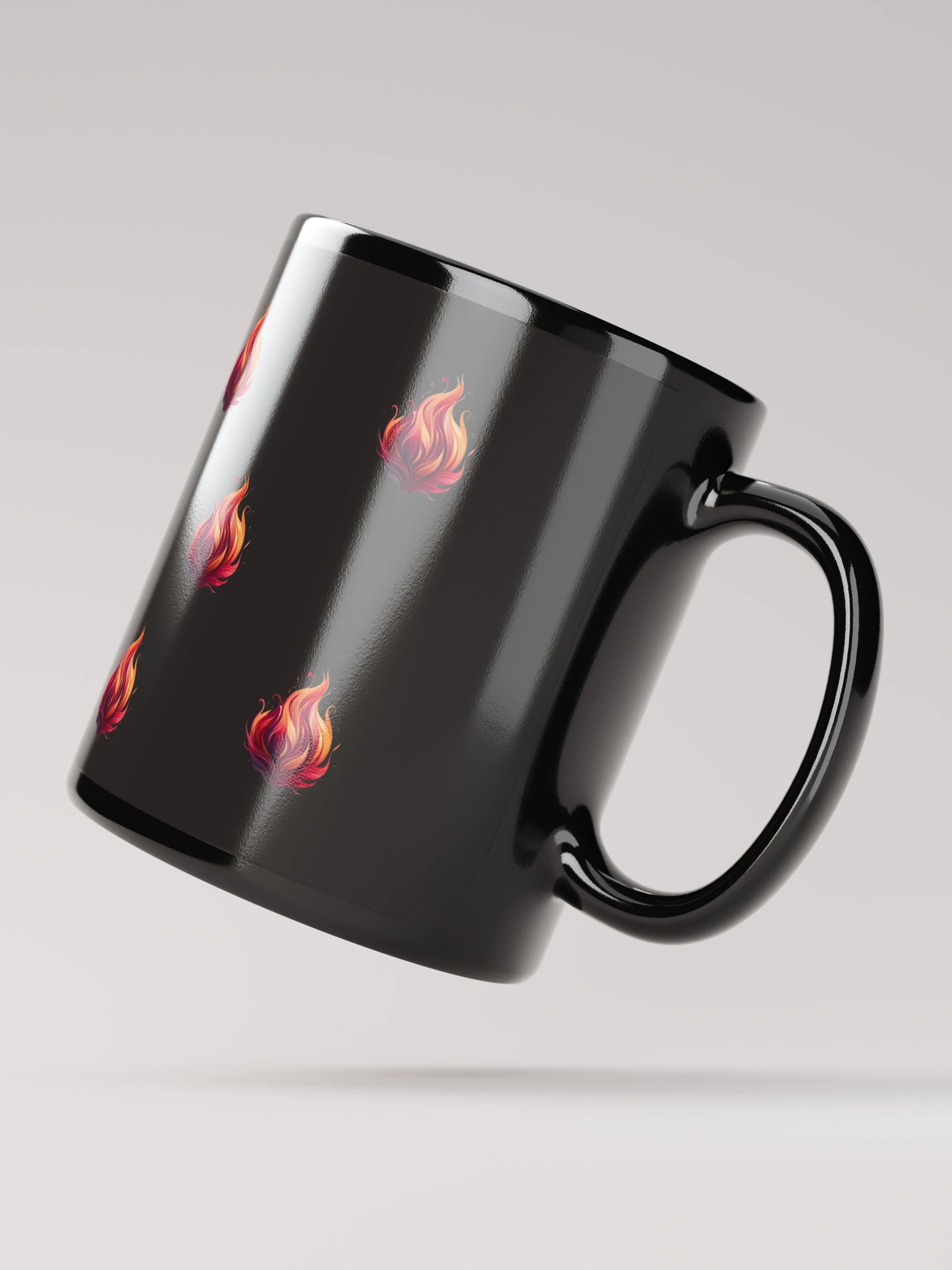Anime Red Glossy Mug product image (2)