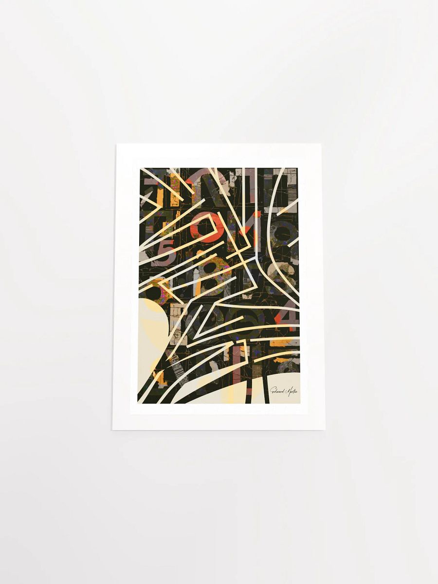 'Elemental' by Edward Martin: Mixed Media Collage product image (5)