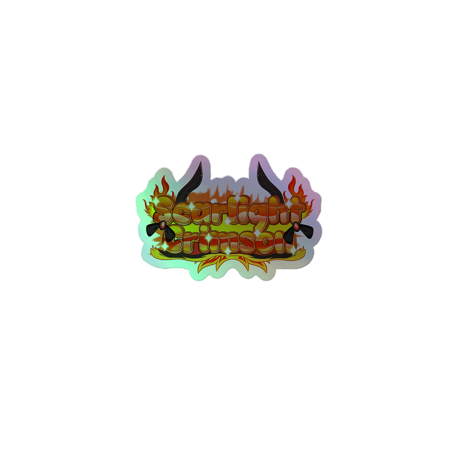 Fiery Kiss-Cut Sticker Sheet product image (1)