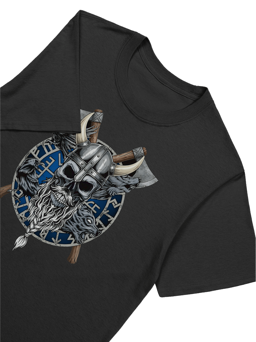 Viking Skull Front Graphic Tee product image (7)