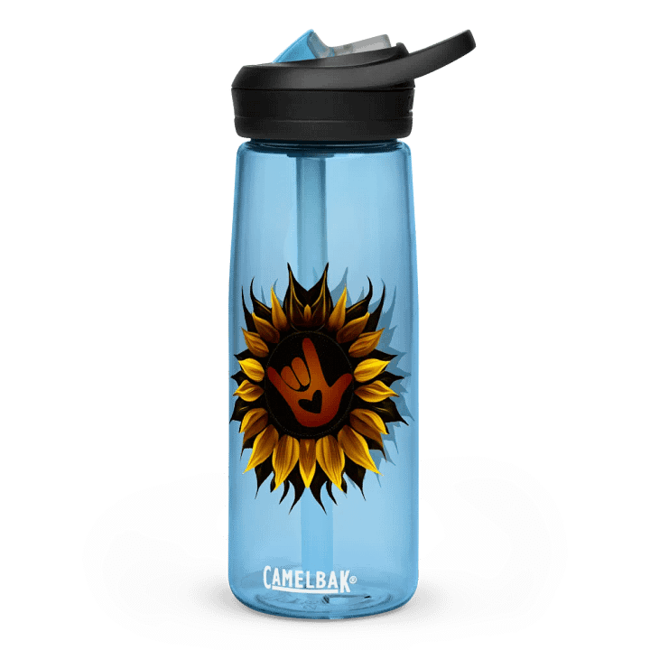 ASL Love Sunflower CamelBak Water Bottle product image (4)