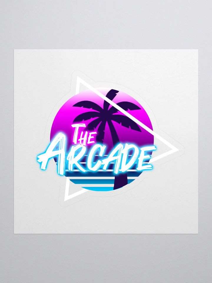 The Official Arcade Sticker product image (1)