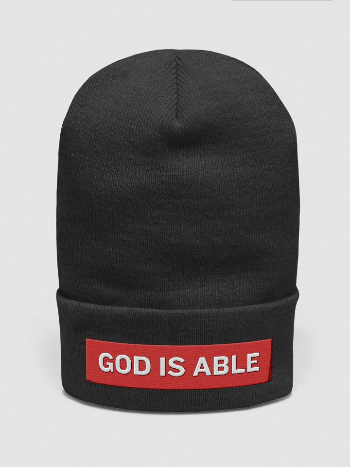 God Is Able Beanie product image (3)