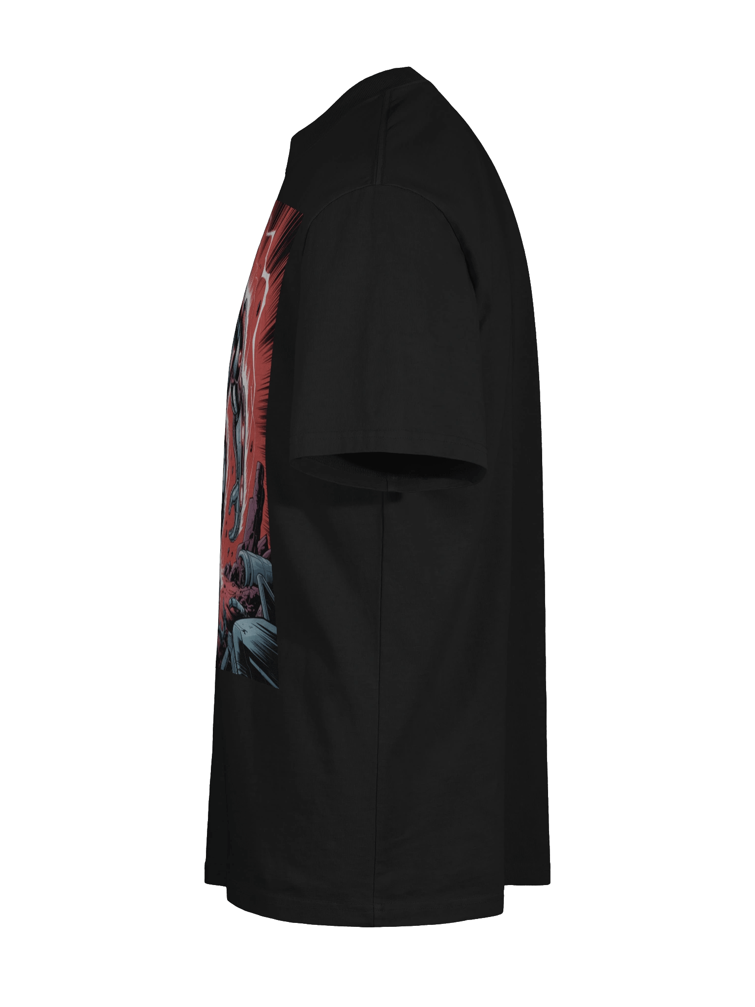 Lightning Dominion: Ultron Oversized Faded T-Shirt product image (10)