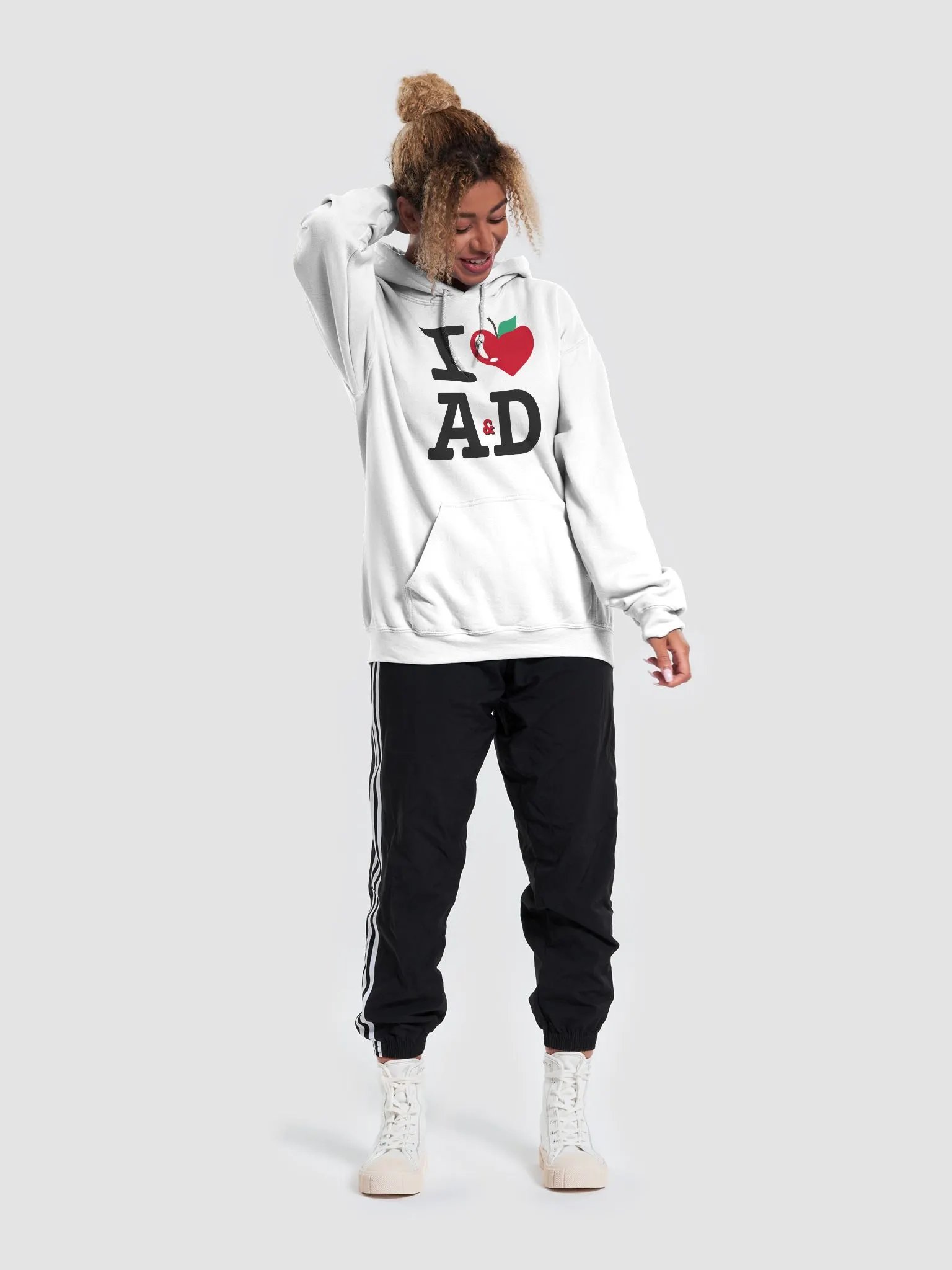 I Heart AD - Hoodie - White (Plus More Colors) product image (57)