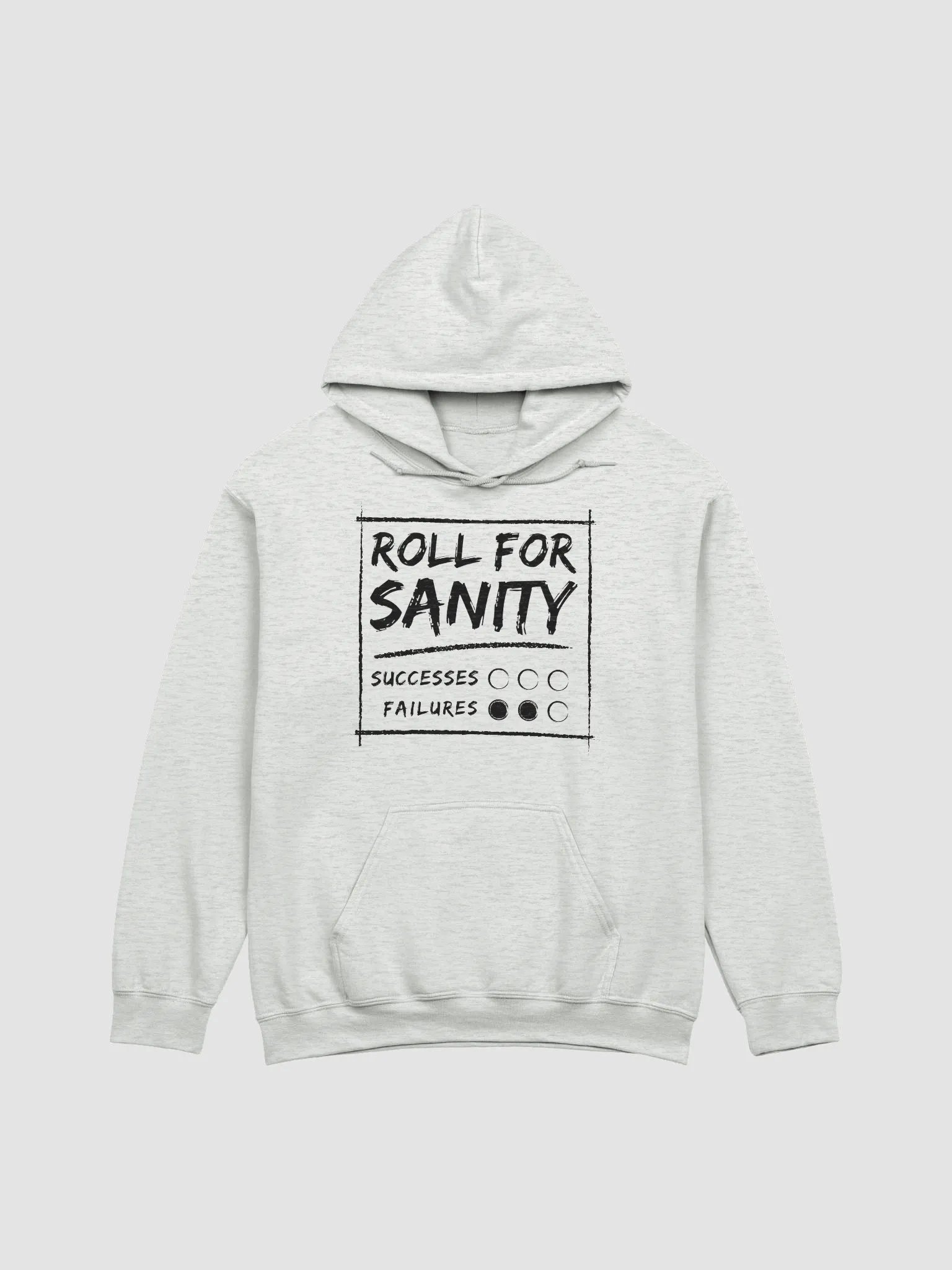 Roll for Sanity Hoodie (Black Text) product image (9)