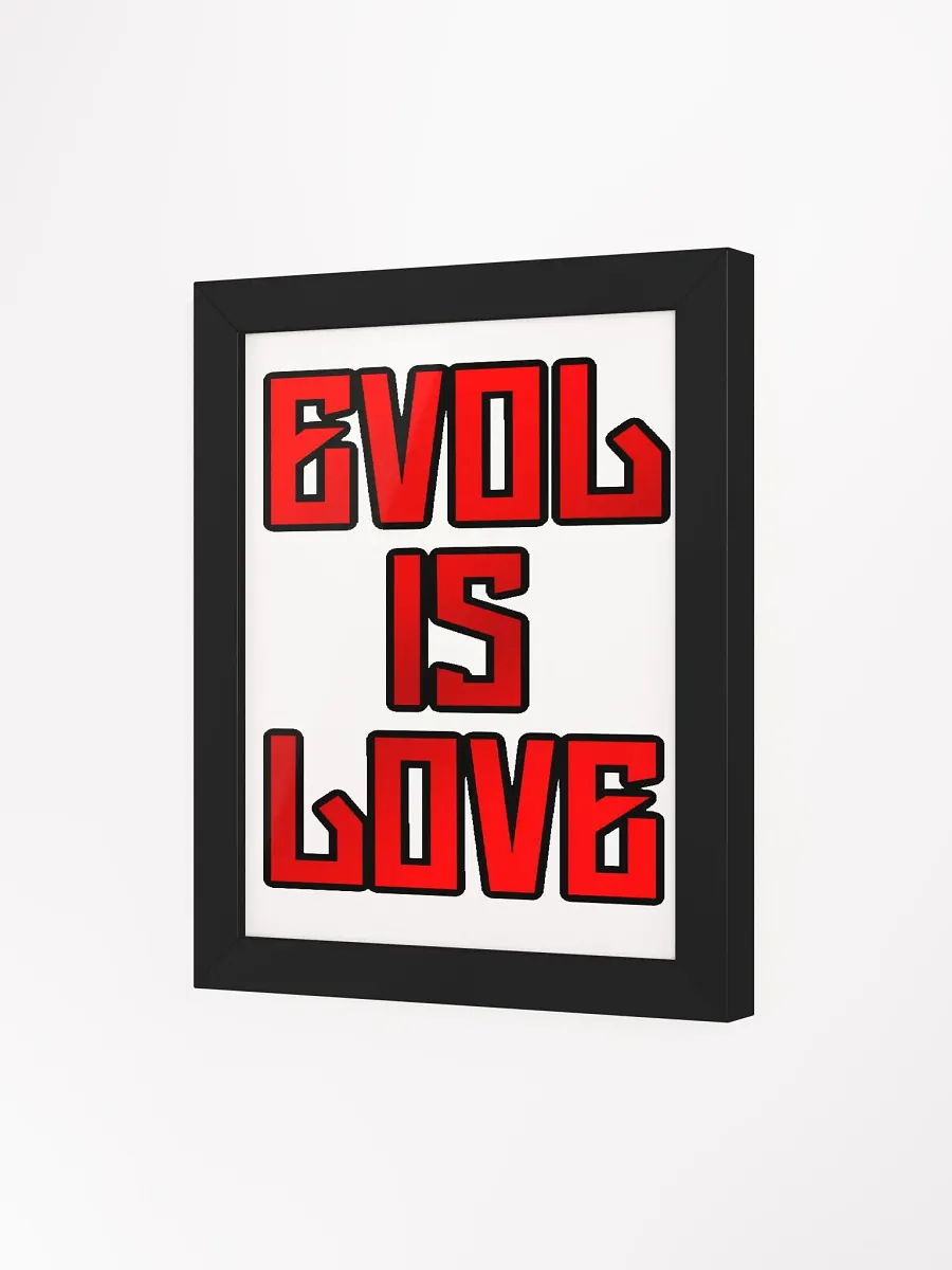 Evol Is Love Wall Art product image (36)