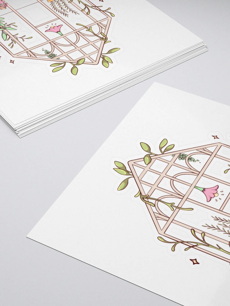 Botanical Greenhouse Sticker product image (4)