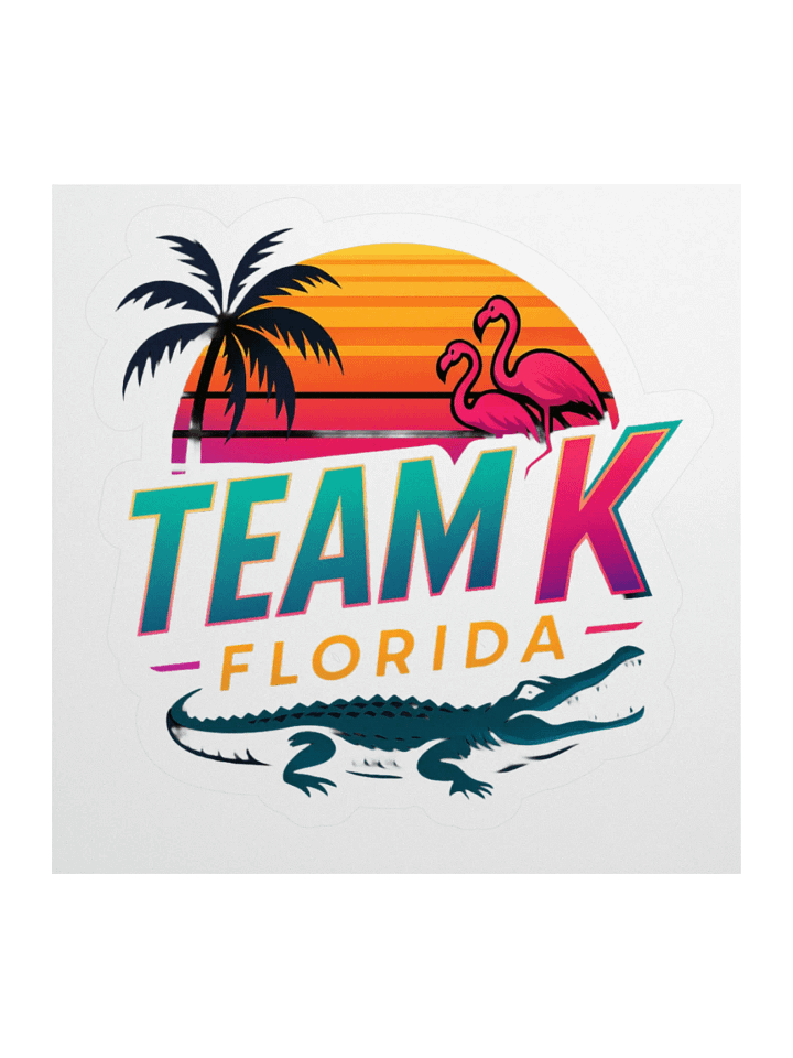 Team K Florida STICKERS product image (3)