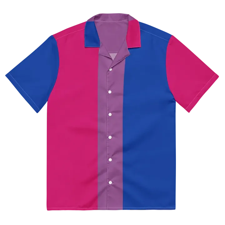 Bisexual Pride Flag - All-Over Hawaiian Shirt product image (1)