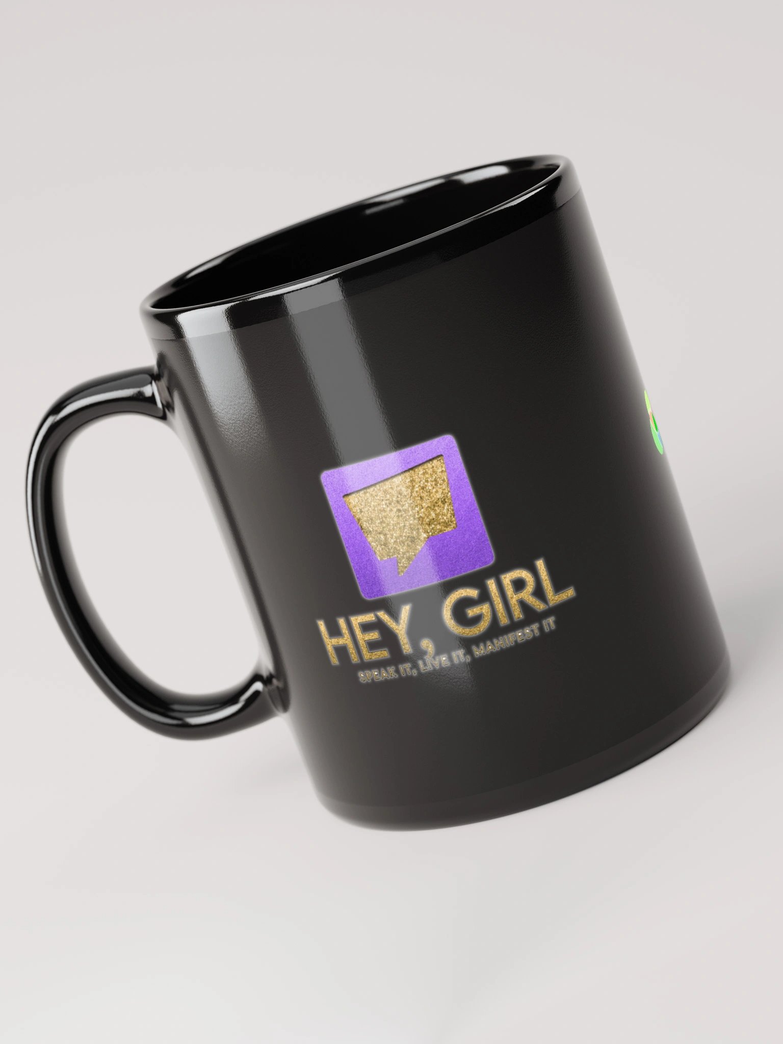 Hey, Girl Legacy Mug: Black and Glossy product image (3)