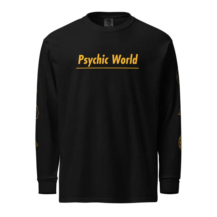 Psychic World Logo Longsleeve (Comfort Colors) product image (1)