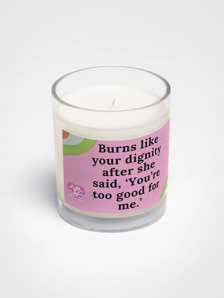 🔥 The Friendzone Candle: Burns like your dignity 🔥 product image (2)