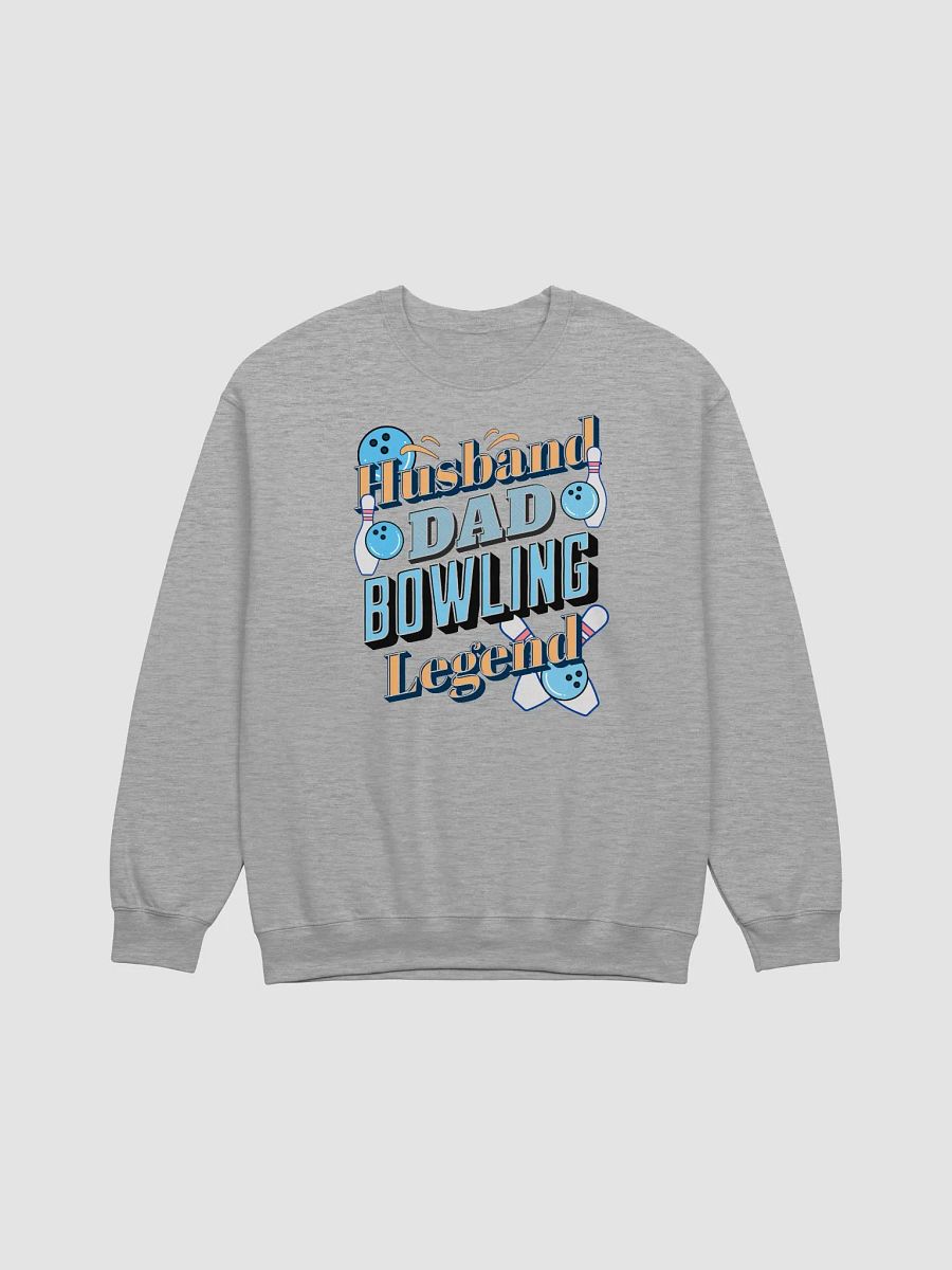 Husband Dad Bowling Legend Crewneck Sweatshirt product image (21)
