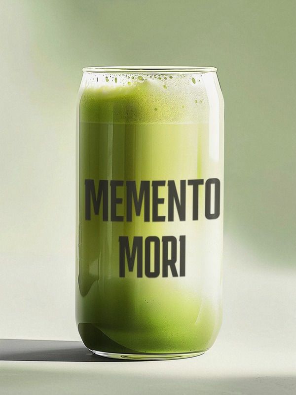 Memento Mori Can-Shaped Glass product image (2)